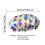 Creative Waterproof Shower Cap Comfortable Fit for Dry Hair 3