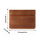 Slim Card Holder For Everyday Essential PU Leather-dark blue 4