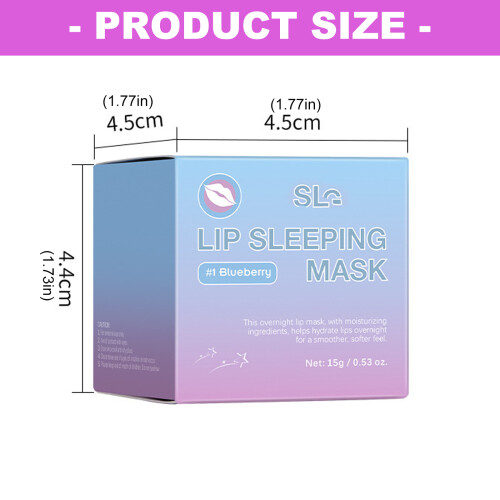 1Box Hydrating Lip Mask with Double Action-Watermelon 2
