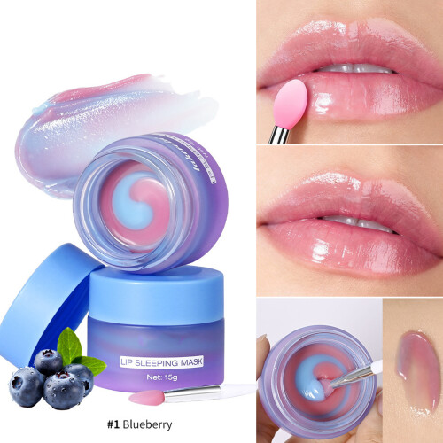 1Box Hydrating Lip Mask with Double Action-Watermelon 1