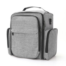 3 Layer Nail Polished Organizer Bag Practical Cationic-Gray