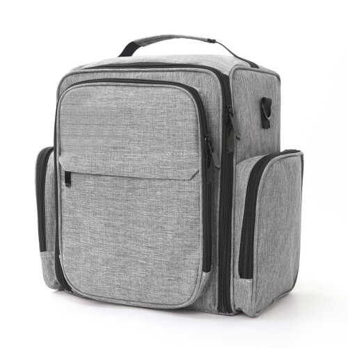 3 Layer Nail Polished Organizer Bag Practical Cationic-Gray