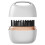 Quick Heat Mini Hair Straightener Brush 30 Second-White 1