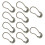Replacement Zipper Pulls Tab Tages Nylon Cord Extension-Green 1