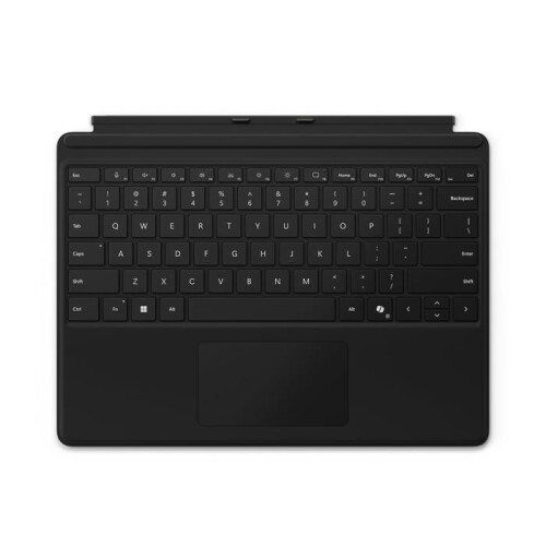 Microsoft Teclado para Surface Pro - Microsoft - Espanhol QWERTY - USB-C - Linear - 22.6x28.9x0.489 cm