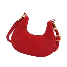 Elegant Crossbody Bag Trendy Commuters PU Leather-Red