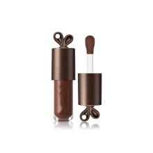 Chocolate Brown Lip Plumper Gloss Smudging Proof Lip Oil