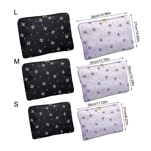 Laptop Sleeve Laptop Protective Case Computer Sleeve-Purple L 1