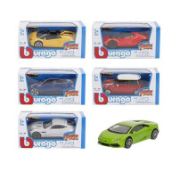 1:43 Scale Miniature Car - Intex - Street Fire - Multicolor - Plastic - Assorted Models - Unisex Adult
