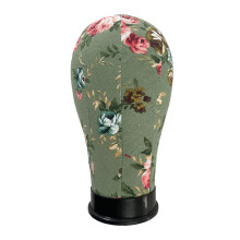 Mannequin Head Stand For Wigs With-Avocado Green