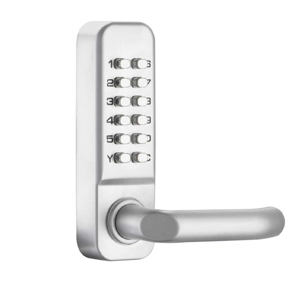 Durable Stainless Steel Mechanical Door Lock, Keyless Entry Secure Password Lock For Interior And Office Doors 9198585862548