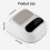 Nail Lamp Built In Battery Ergonomic Hand Support Highly-Orange 5