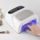 Nail Lamp Built In Battery Ergonomic Hand Support Highly-Orange 6