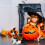 Σύνολο μαγείας για κατοικίδιο ζώο Halloween, αξιόπιστο υλικό μανδύα μάγισσας καπέλο 3