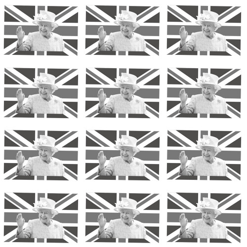 Κομψή μίνι ραβδί βρετανικής σημαίας Union Jack, ζωντανά χρώματα και ανθεκτικός