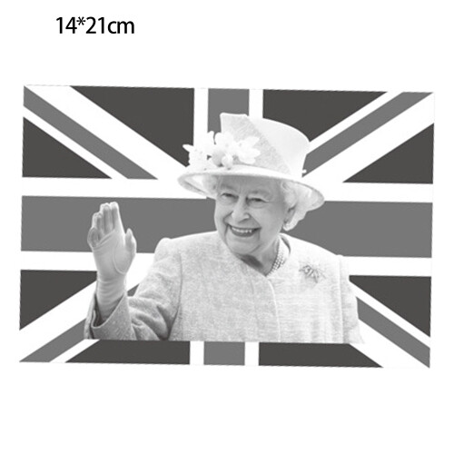 Κομψή μίνι ραβδί βρετανικής σημαίας Union Jack, ζωντανά χρώματα και ανθεκτικός 1