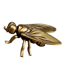 Artistiek Bronzen Vliegenketting Bedel Traditioneel Plan-vlieg