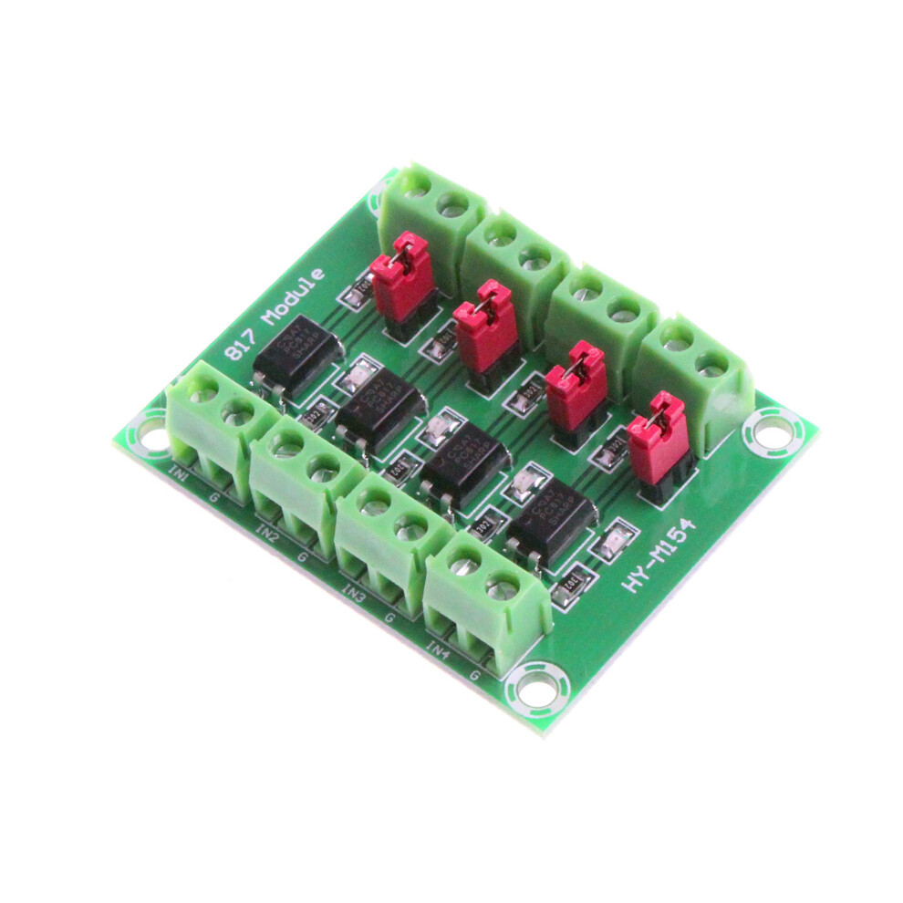 4Channel Optocoupler Isolation Board, 3.630V Driver, Photoelectric Isolated Module, Voltage Converter Adapter 9067246238179