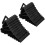 Universal Truck Car Tyre Wheel Chock NonSlip Triangle Base With Pull Handle 2Piece Set 2