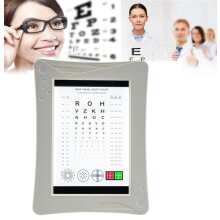 LED Vision Test Board Adjustable Brightness 25 Cm Working Distance For Schools Clinics Optical Shops