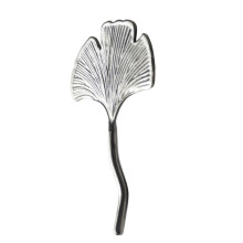 Stainless Steel Ginkgos Leaf Chopstick Rest Fork Shelf-Silver