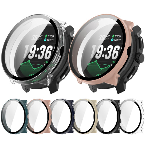 Bruchsicheres Smartwatch-Gehäuse, PC-Glasfolienabdeckung-Blau 2