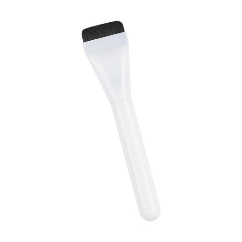 Slimly Profile Flat Cosmetic Brush For Effortless-White