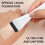 Slimly Profile Flat Cosmetic Brush For Effortless-White 2