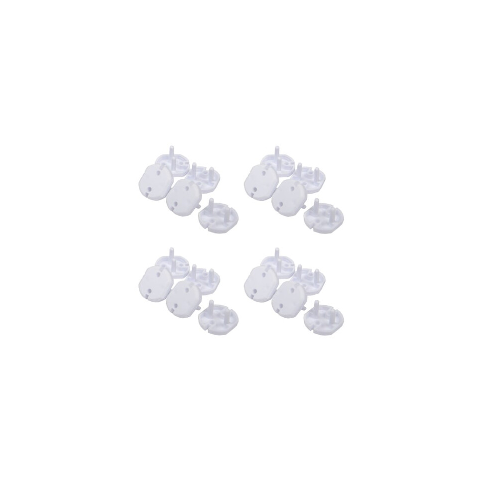Non-Toxic BPA-Free Plastic Durable ABS Material, Seal Unused Sockets Easy Installation Child-Proof Safety Covers for Universal Fit Standard Outlets