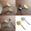 Stainless Steel Ginkgos Leaf Chopstick Rest Fork Shelf-Silver 3