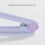 Funktions-Haarstyling-Bürste aus ABS-Kunststoff, V-Design,-Rosa 6
