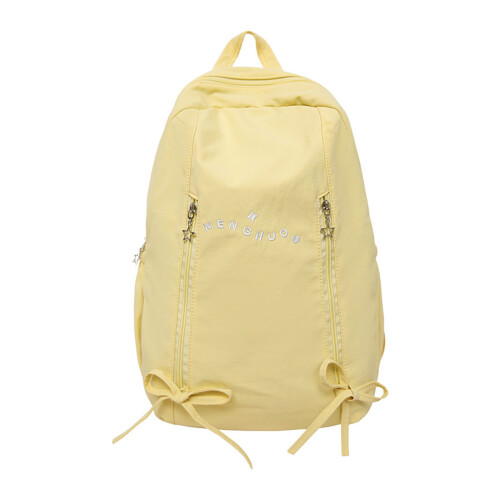 Counter Tear Waterproof Backpack For High School-Yellow S