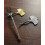 Stainless Steel Ginkgos Leaf Chopstick Rest Fork Shelf-Silver 5