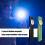 Portable Clip On Work Light With Magnetic Tail Pocket-Green 6