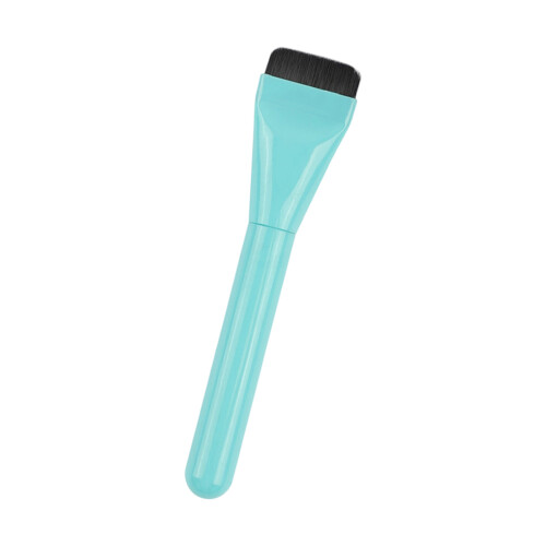 Thin Flat Head Cosmetic Brush Precise-Green green color