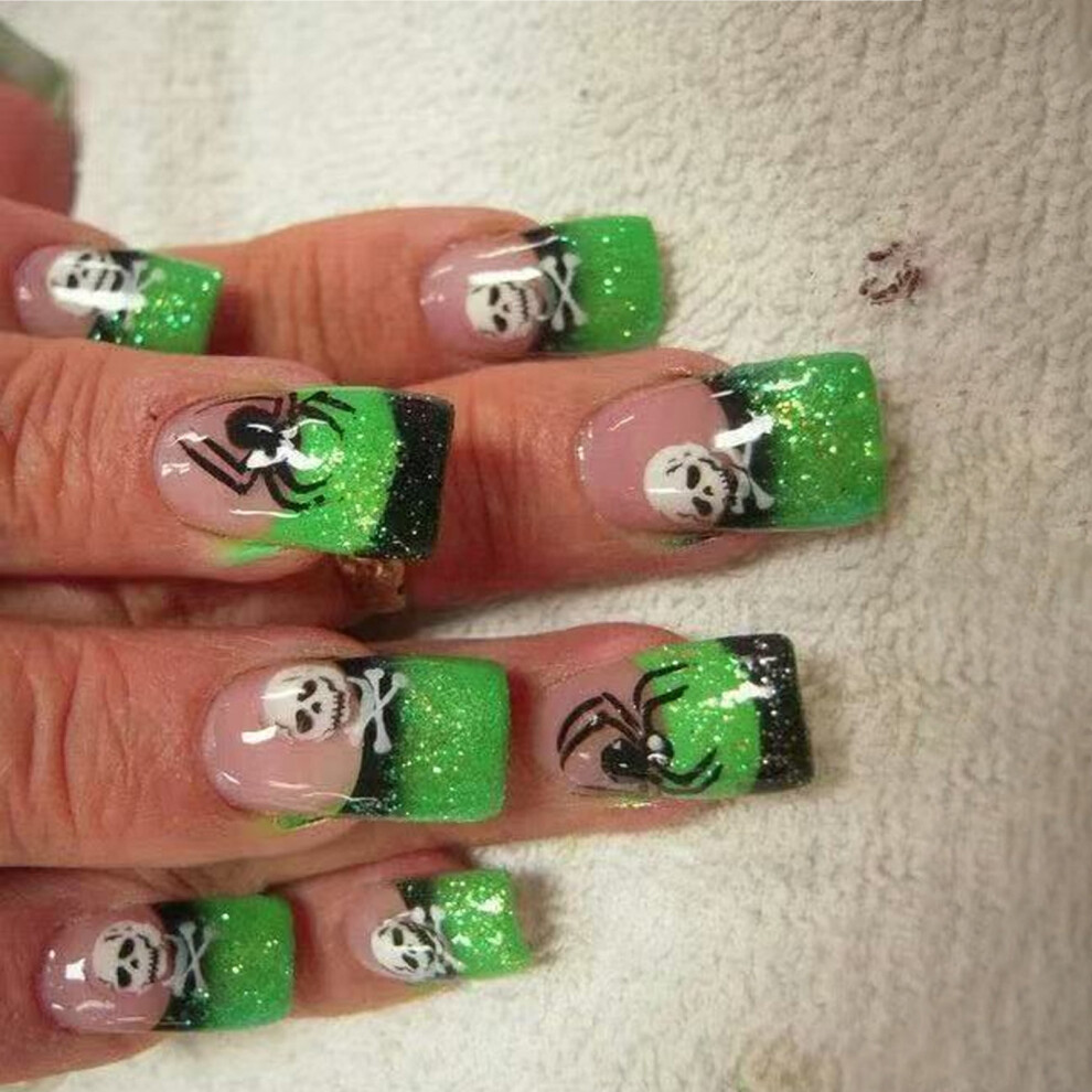 Easy Apply Black Green Scintillate Persist Hoofs Halloween