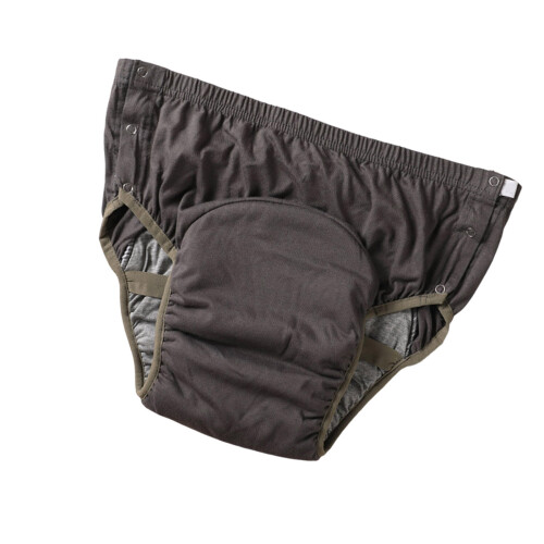 Seamless Bladder Leak Underwear Breathable Fabric-grey 3XL
