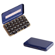 Transportable Blue Bolus Planner Dense Medicine-Four frame