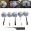 Travel Friendly Heat Security Comb Set For-1 comb 5 large clips 2
