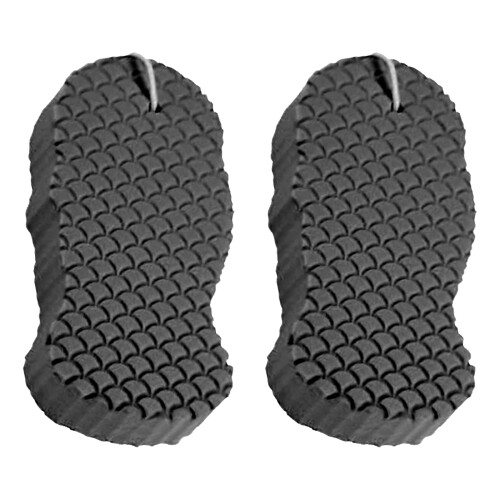 Sanftes Peeling-Körperbad-Werkzeug, perfekter Schrubber-Schwarz