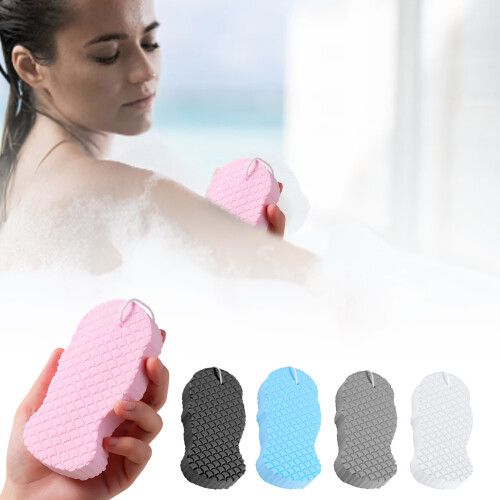 Sanftes Peeling-Körperbad-Werkzeug, perfekter Schrubber-Schwarz 2