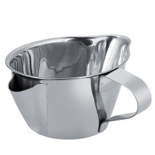 Recipiente separador de aceite para cocinar en la cocina, separador de aceite eficiente de acero inoxidable, filtro de aceite para salsas y sopas con