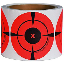 Hochsichtbare, reaktive Schießziele, selbstklebende Zielaufkleber, sofortiges Ziel-Feedback, starker Klebstoff, kompatibel mit BBs und Airsoft