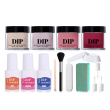 Salon-Nagel-Tauchflüssigkeitsset, sofort trocknende Formel,-11