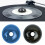 LP45 Turntable Adapter Vinyls Record Dome For Large Hole-Blue 5