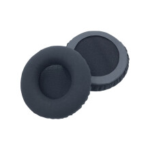 Replacement Ear Pad Headphones Ear Cushions- Black weaving skin