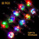 Halloween Glamour: Δαχτυλίδια LED Flash & Προσωρινά Τατουάζ, Λάμπουν στο Σκοτάδι για να 3