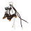 Creative Dog Shape Keychain Hanging Decoration-Badminton camera 1