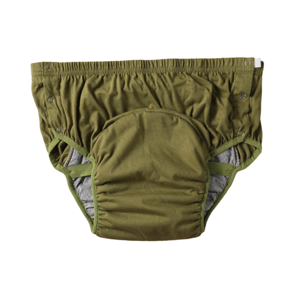 Green Moisture Wicking Leak Resistant Underwear S0ft-Army Xl