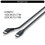 Flexible USB 3.2 Type C Data Cable 65W Power Delivery-2m 3